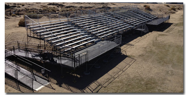 Ramps and Bleachers at Excelsior High School