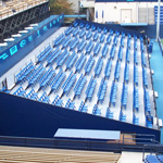 Chair Riser at UCLA Tennis Center