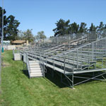 Rental Bleachers at High School 6 of 8