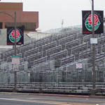 Bleachers at Pasadena Rose Parade 1 of 8