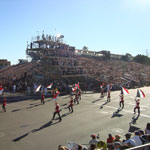 Bleachers at Pasadena Rose Parade 4 of 8