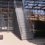Bleachers, platforms, and stairs at Surfing Championship in Huntington Beach 3 of 8