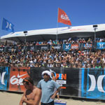 Bleachers, platforms, and stairs at Surfing Championship in Huntington Beach 7 of 8